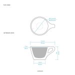 画像3:   LINO Espresso ,  3oz Cup&Saucer  (3)