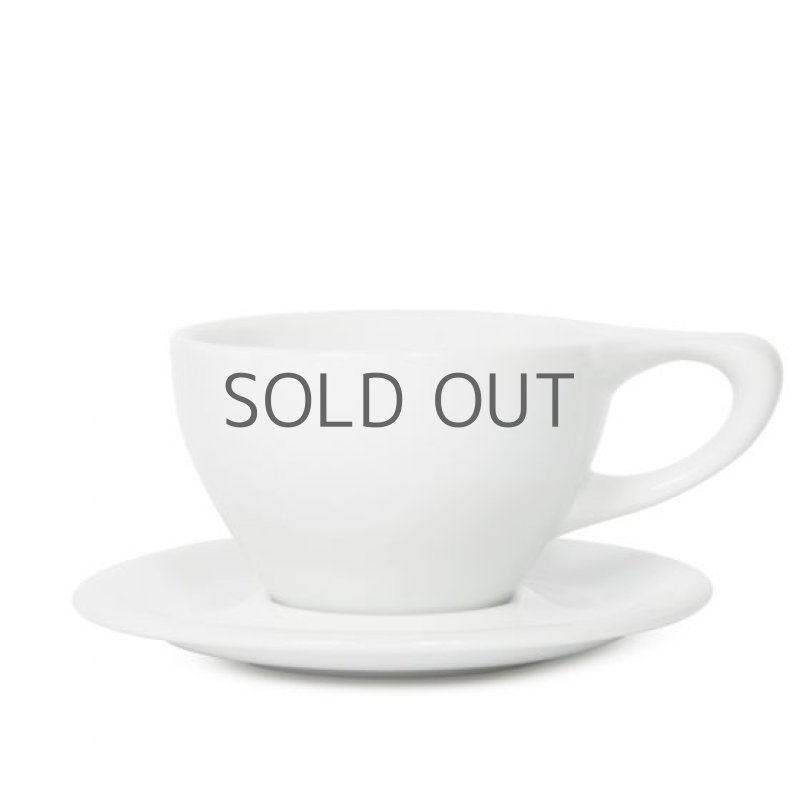 画像1: LINO ラージラテ カップ＆ソーサー 12oz (1)