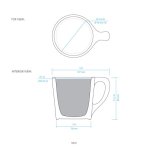 画像2: SALE対象   LINO MugCup  10oz , White  (2)
