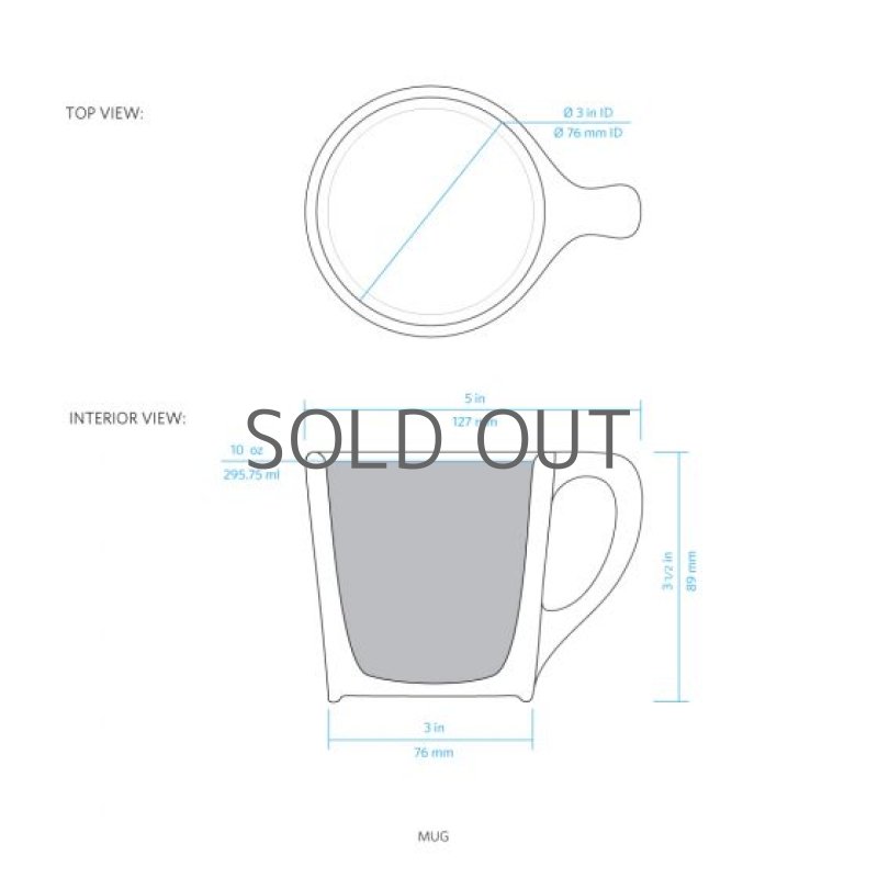画像2: SALE対象   LINO MugCup  10oz , White  (2)