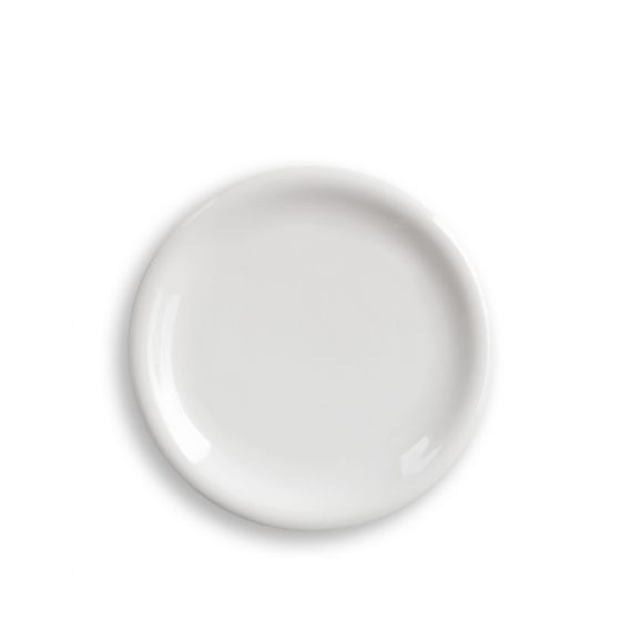 画像1:   Lino Round Plate, White (1)