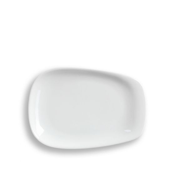 画像1:   Lino Small Pulled Plate, White (1)
